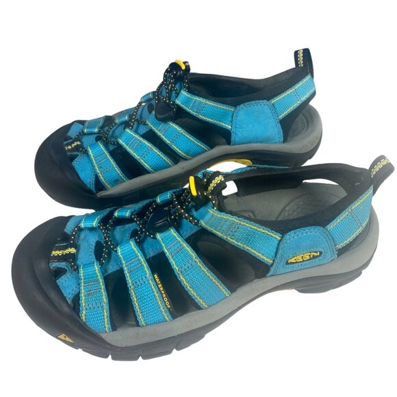 Keen H2 Newport Aqua Blue Waterproof Sport Hiking Sandals Women's 8 EU 38.5 - Picture 1 of 12
